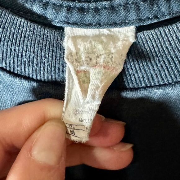 Vintage Y2K Alstyle Nai’a Maui Pacific Whale Foundation Tribal Tshirt Men’s Med - Picture 4 of 5